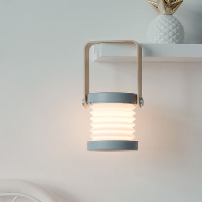 Foldable Touch Dimmable LED Reading Night Light – USB Rechargeable Portable Lantern Lamp | Adjustable Brightness Home Decor Table Lamp