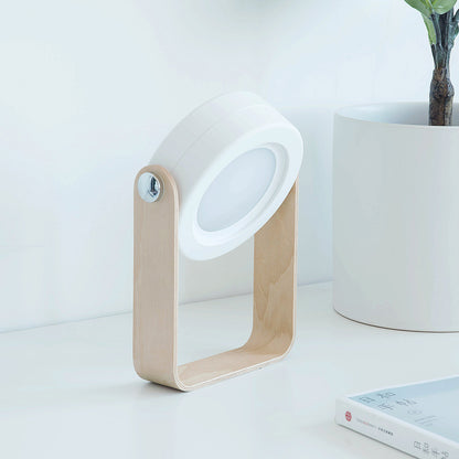 Foldable Touch Dimmable LED Reading Night Light – USB Rechargeable Portable Lantern Lamp | Adjustable Brightness Home Decor Table Lamp