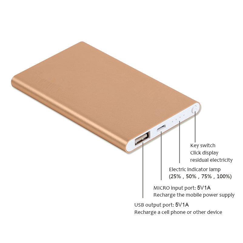 Ultra-thin Mobile Power Bank