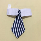Blue and white stripes / L