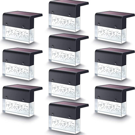 Waterproof RGB LED Solar Light Step Fence Light
