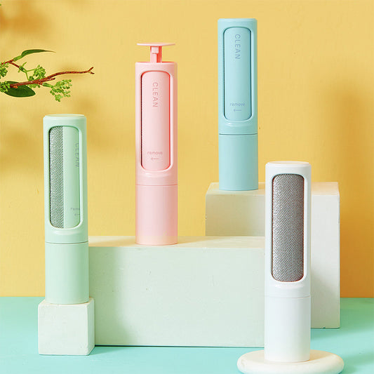 2-in-1 Reusable Pet Hair Remover & Self-Cleaning Lint Roller