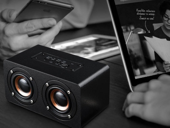 M5 Home Wooden Wireless Bluetooth Small Speaker