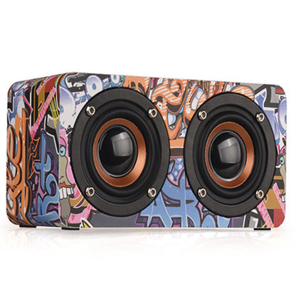 M5 Home Wooden Wireless Bluetooth Small Speaker