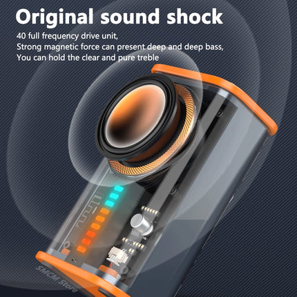 K07 Transparent Cyberpunk Wireless Bluetooth Speaker