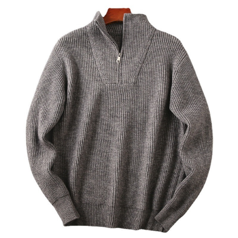Soft Knit Men’s Half-Zip Sweater