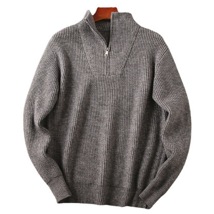 Soft Knit Men’s Half-Zip Sweater