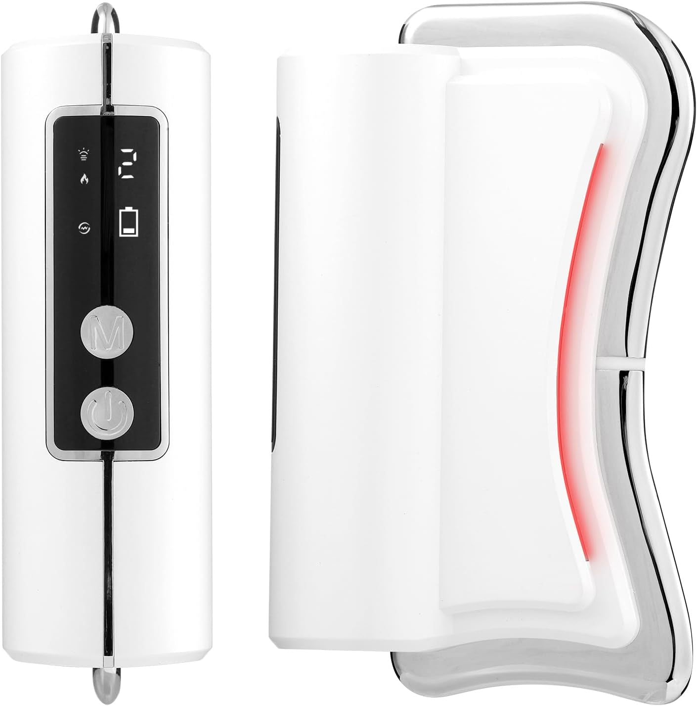 Electric Heated Fascia Knife Body Massager with Vibration & Lifting Comb