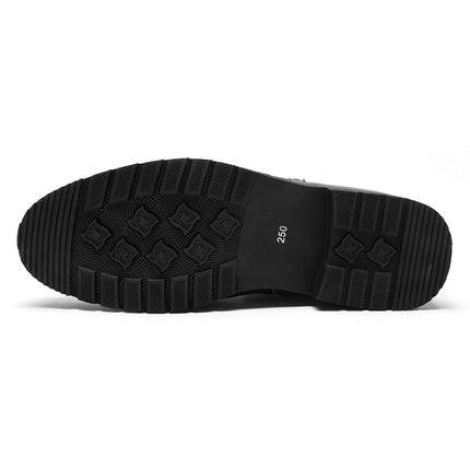 Leather formal shoes for men