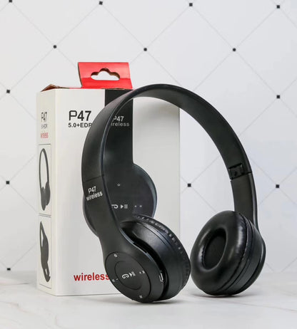Foldable Stereo Bass Bluetooth Wireless Headset