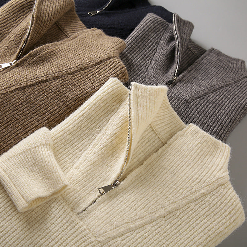 Soft Knit Men’s Half-Zip Sweater