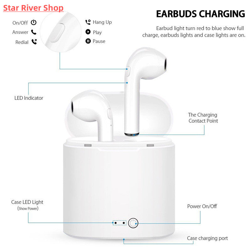 Universal Bluetooth Wireless Earphones