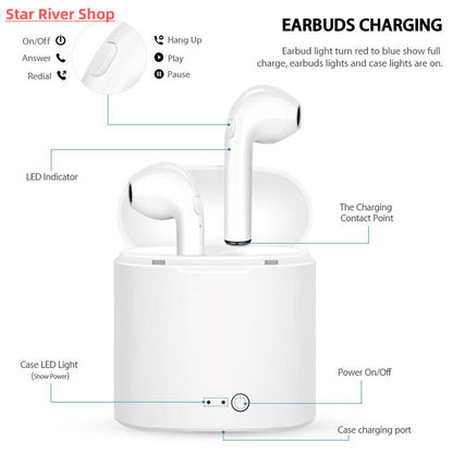Universal Bluetooth Wireless Earphones