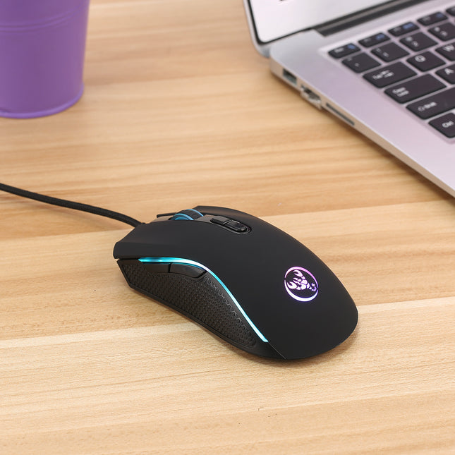 USB Luminous Wired Keyboard with Mouse
