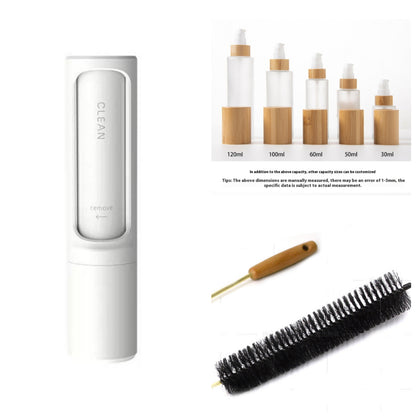 2-in-1 Reusable Pet Hair Remover & Self-Cleaning Lint Roller