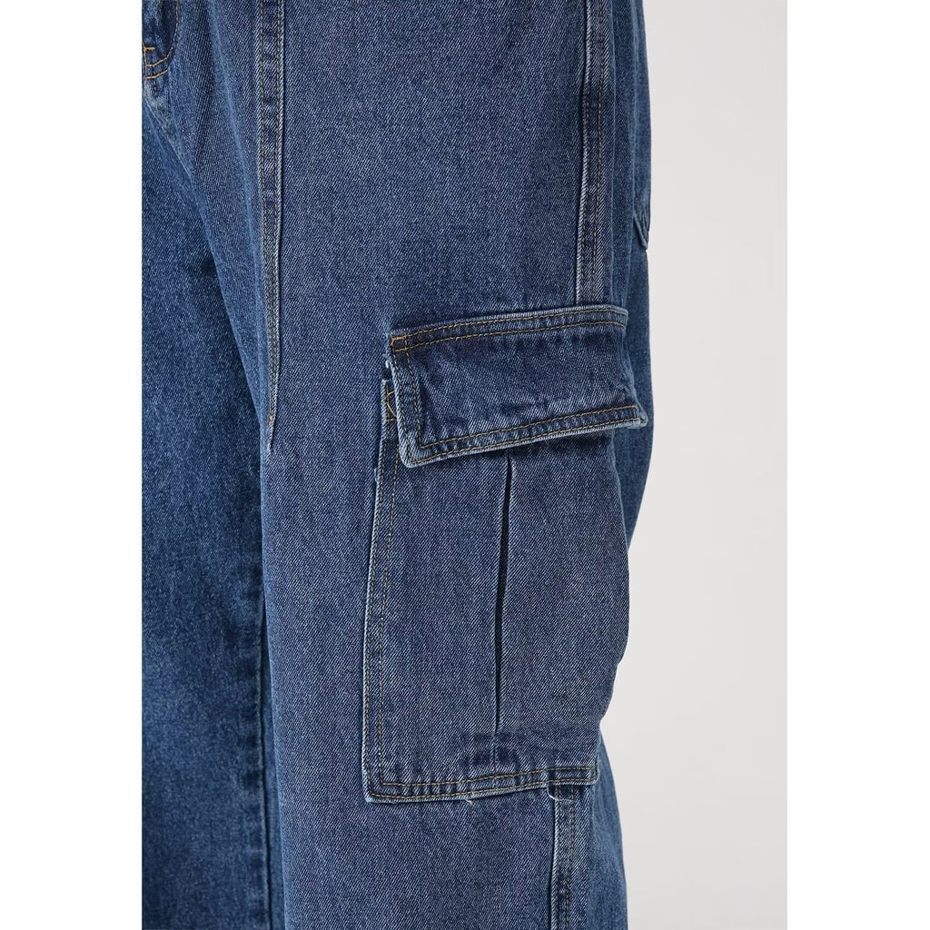American Retro Loose Casual Workwear Jeans