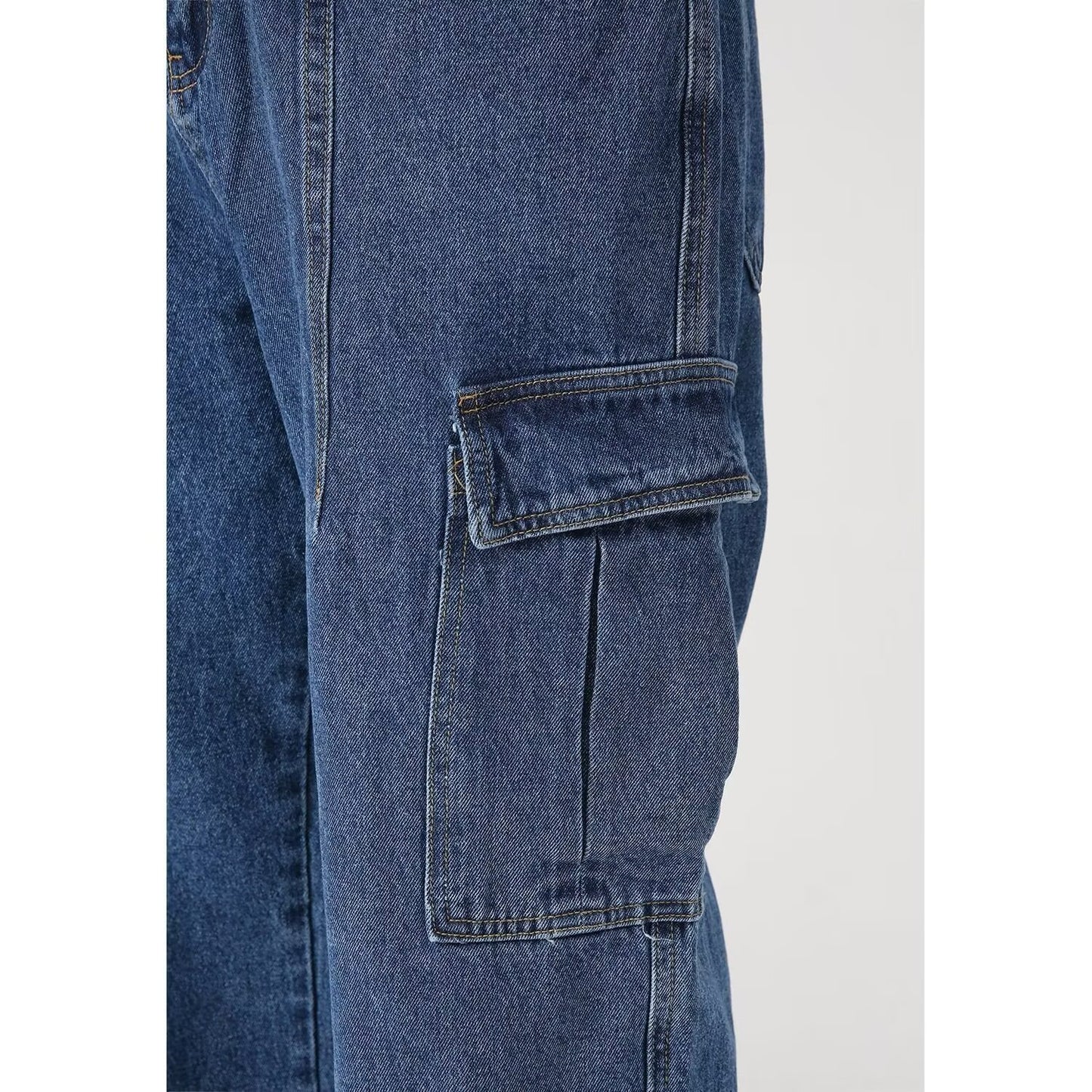 American Retro Loose Casual Workwear Jeans