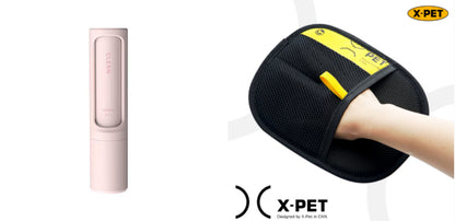 2-in-1 Reusable Pet Hair Remover & Self-Cleaning Lint Roller