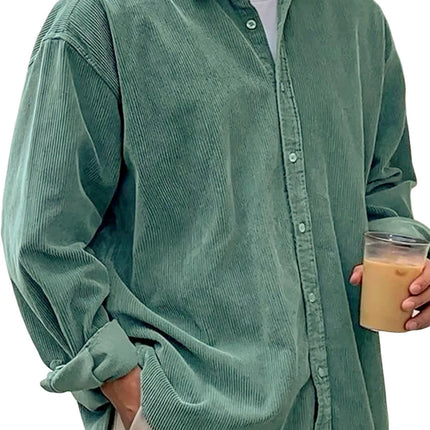 Casual Loose Men's Autumn And Winter Thick Shirt Jacket