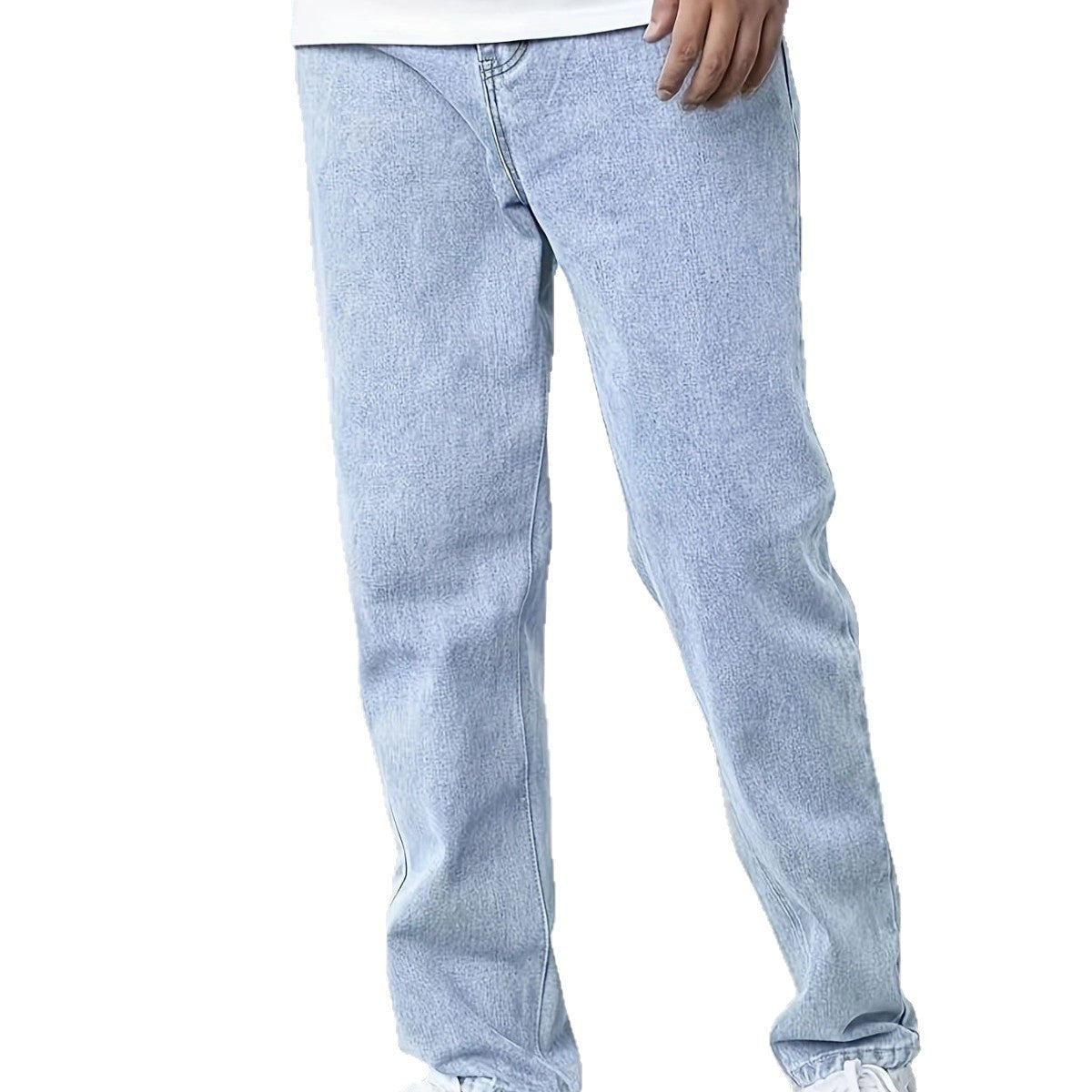 Youth Slim Jeans for Men — Trendy Casual Wear
