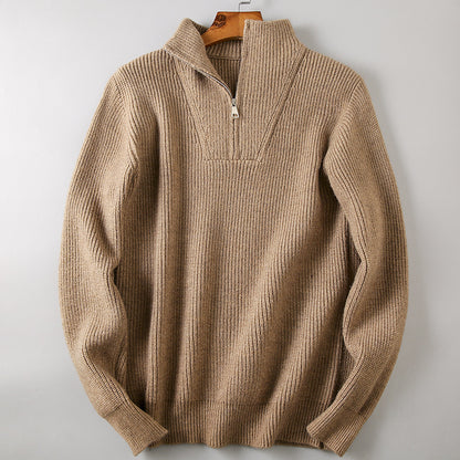 Soft Knit Men’s Half-Zip Sweater