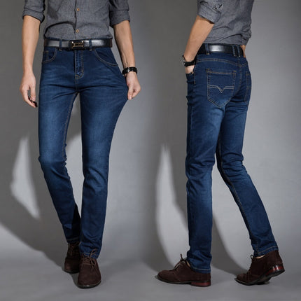 Super-stretch Thin Elastic Men's Jeans