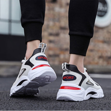 White Non-Slip Sneakers Men
