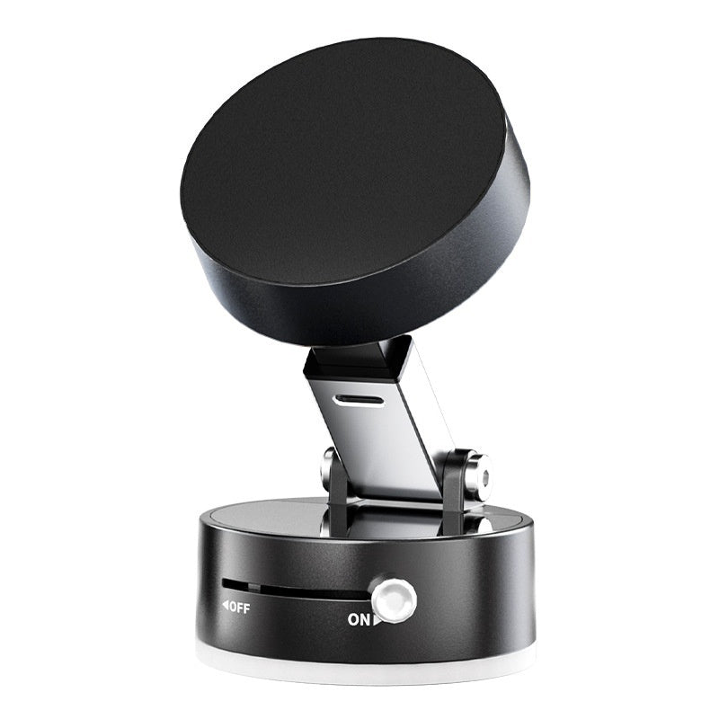 Foldable Magnetic Car Phone Holder – Vacuum Suction Cup Dashboard Mount for Hands-Free Navigation & Smartphones