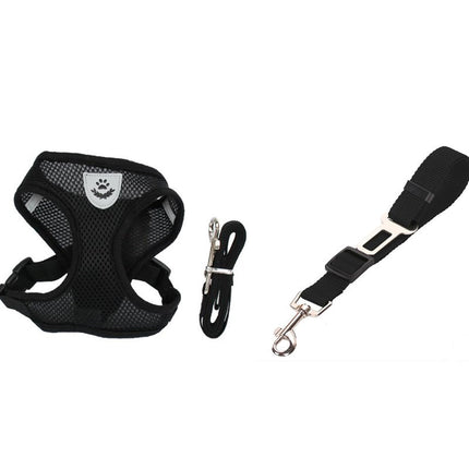 Adjustable Pet Car Seat Belt &amp; Safety Leash_6