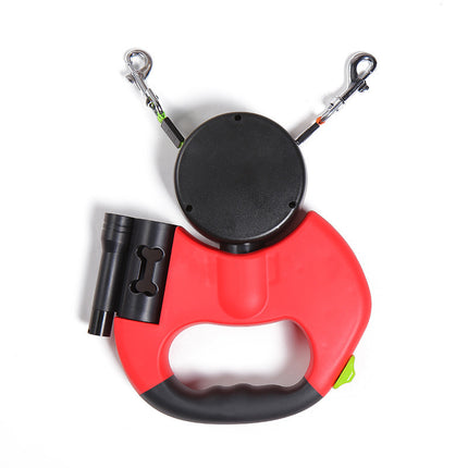 Dual Retractable Dog Leash with LED Light_10