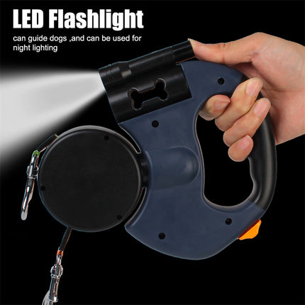 Dual Retractable Dog Leash with LED Light_3