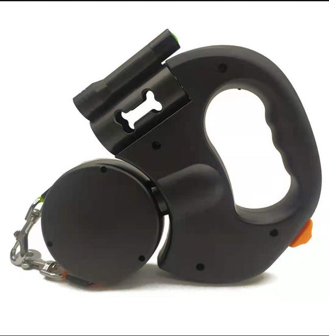 Dual Retractable Dog Leash with LED Light_4