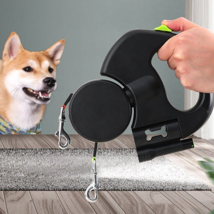 Dual Retractable Dog Leash with LED Light_6