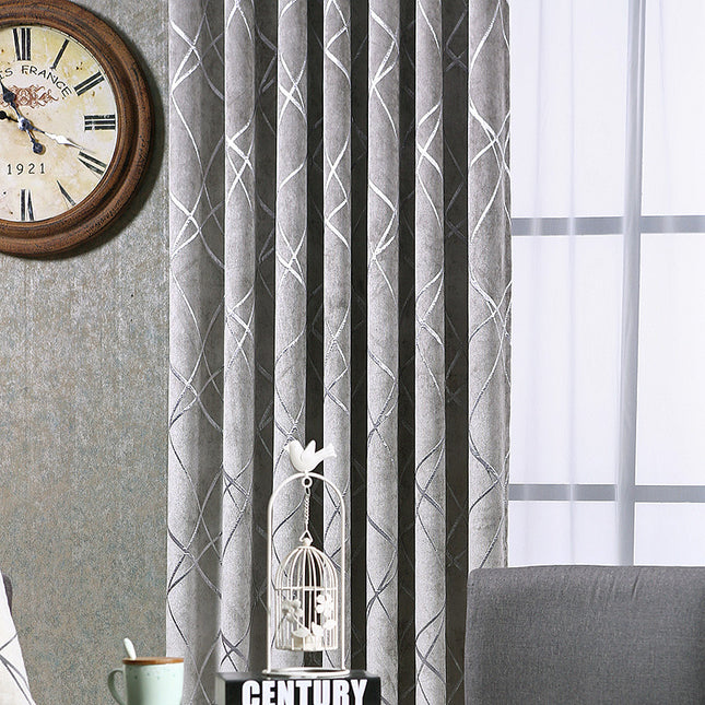 Luxury Chenille Blackout Curtains_2
