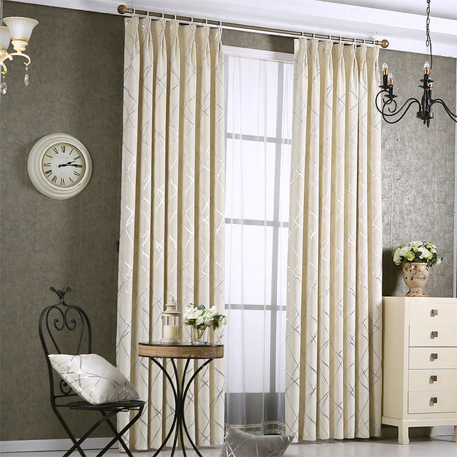 Luxury Chenille Blackout Curtains_4