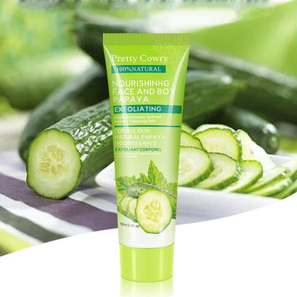 Papaya, Coconut &amp; Cucumber Exfoliating Gel_6