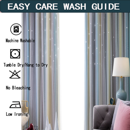 Rainbow Blackout Curtains for Bedroom_5
