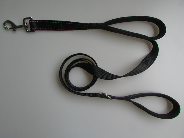 Reflective Double Handle Dog Leash_5