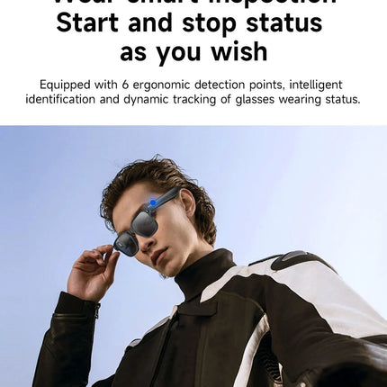 AI Smart Glasses with HD Camera & Voice Assistant