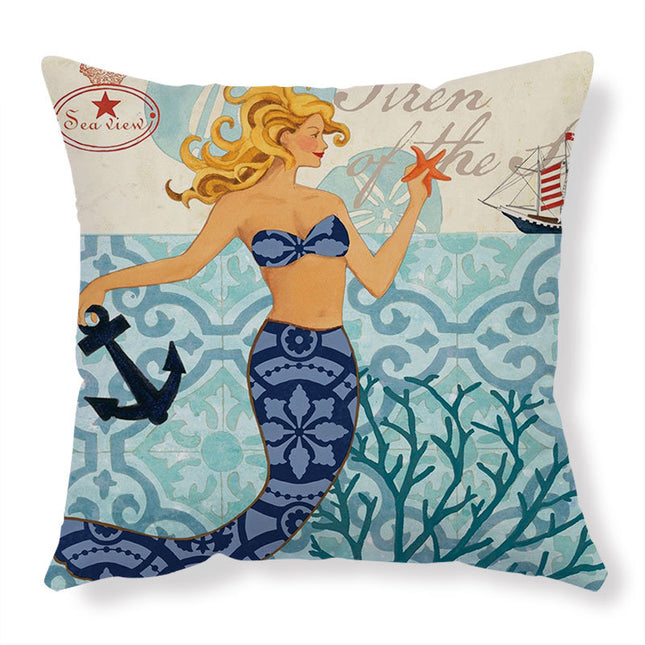 Sea Turtle Decorative Throw Pillow Cover_11