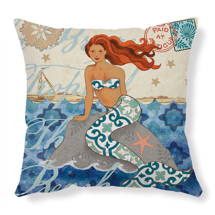 Sea Turtle Decorative Throw Pillow Cover_13