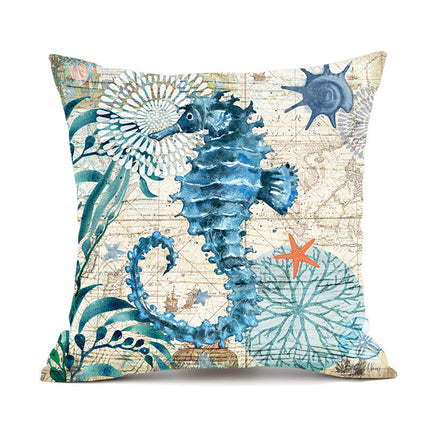 Sea Turtle Decorative Throw Pillow Cover_19