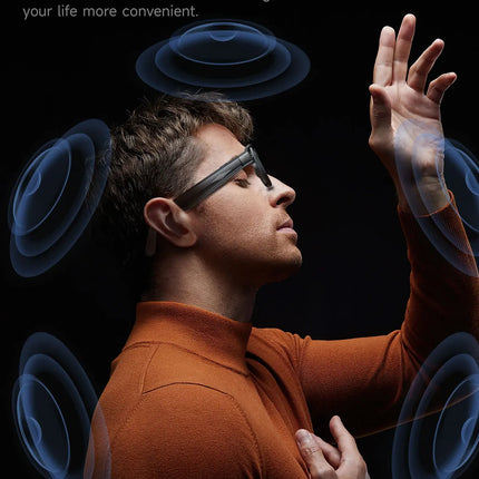 AI Smart Glasses with HD Camera & Voice Assistant