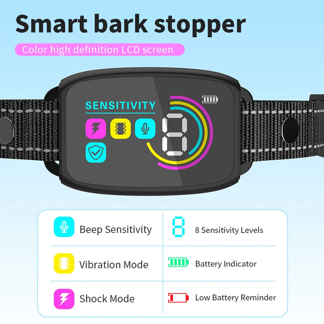 Smart Automatic Anti-Bark Dog Collar_2