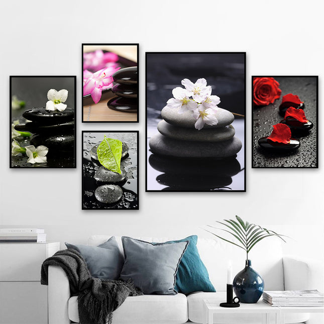 Spa Orchid Canvas Wall Art Print_2