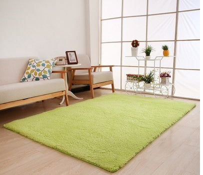 Ultra Soft Plush Area Rug_Light_Green