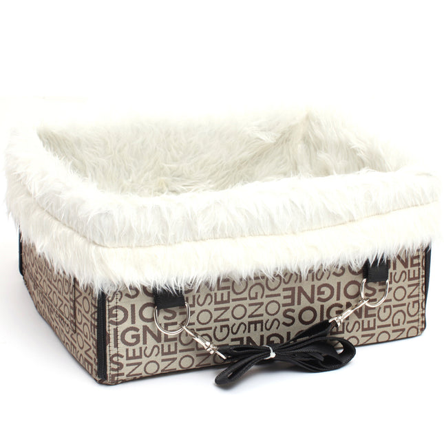 Waterproof Dog Car Seat Bed_1