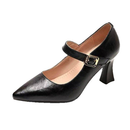 Women's French Pointed-Toe Slingback Pumps_3