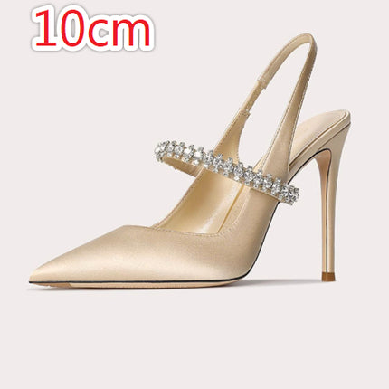 Women's Rhinestone Pointed-Toe Stiletto Heels_8