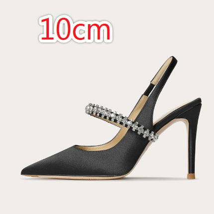 Women's Rhinestone Pointed-Toe Stiletto Heels_9